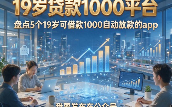 19岁贷款1000平台，盘点5个19岁可借款1000自动放款的app