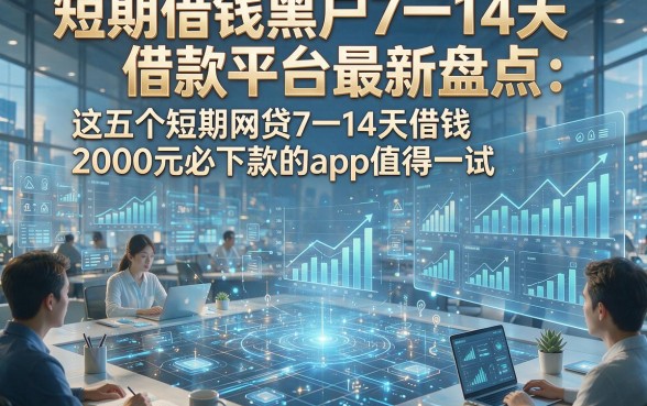 短期借钱黑户7一14天借款平台最新盘点：这五个短期网贷7一14天借钱2000元必下款的app值得一试