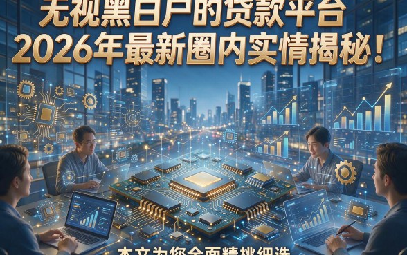 无视黑白户的贷款平台2026年最新圈内实情揭秘！本文为您全面精挑细选！