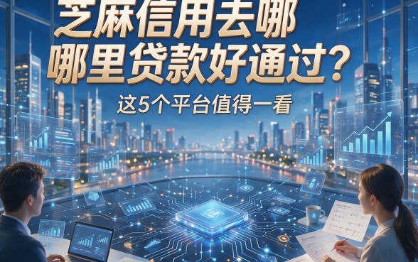 芝麻信用去哪里贷款好通过？这5个平台值得一看！