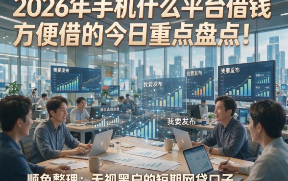 2026年手机什么平台借钱方便借的今日重点盘点！顺便整理五个无视黑户的短期网贷口子