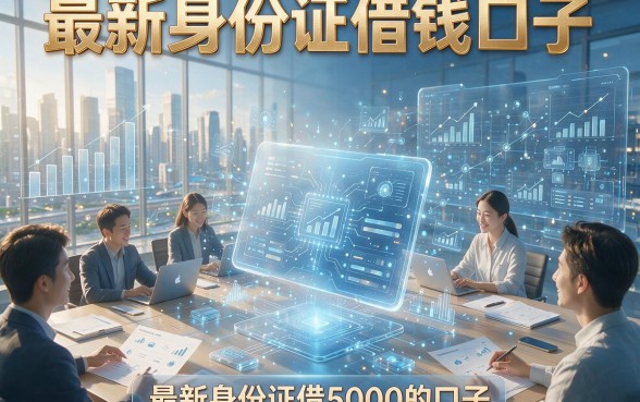 最新身份证借钱口子，顺便整理五个最新身份证借5000的口子