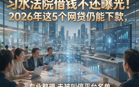 习水法院借钱不还曝光！2026年这5个网贷仍能下款，专业整理未被叫停平台名单