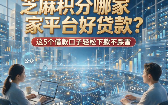 芝麻积分哪家平台好贷款？这5个借款口子轻松下款不踩雷！