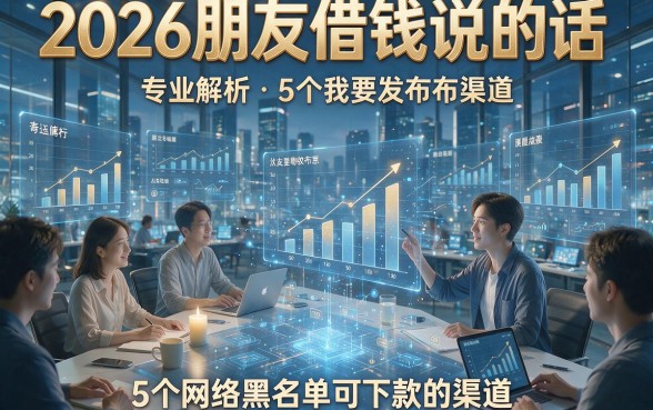 2026朋友借钱说的话，专业解析5个网络黑名单可下款的渠道