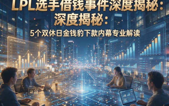 LPL选手借钱事件深度揭秘：5个双休日金钱豹下款内幕专业解读