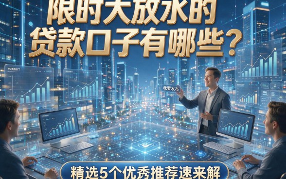 限时大放水的贷款口子有哪些？精选5个优质推荐，速来了解！