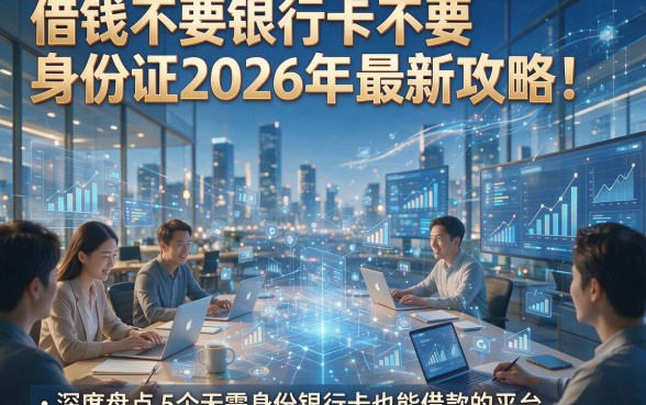 借钱不要银行卡不要身份证2026年最新攻略！深度盘点5个无需身份银行卡也能借款的平台