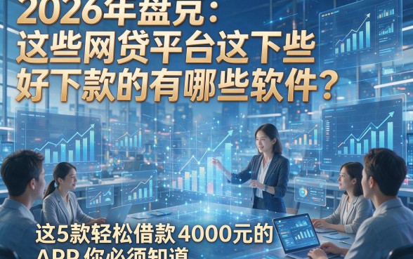 2026年盘点：这些网贷平台好下款的有哪些软件？这5款轻松借款4000元的APP你必须知道