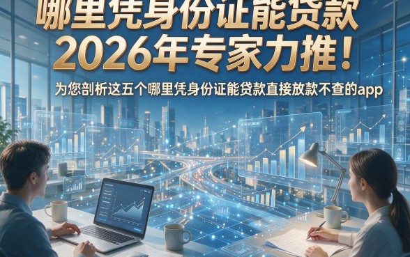 哪里凭身份证能贷款2026年专家力推！为您剖析这五个哪里凭身份证能贷款直接放款不查的app