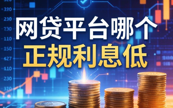网贷平台哪个正规利息低