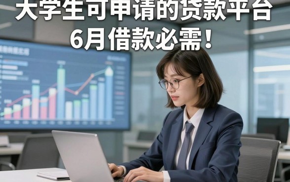 大学生可申请的贷款平台6月借款必需！同时总结这5个大学生可借款秒下款的口子