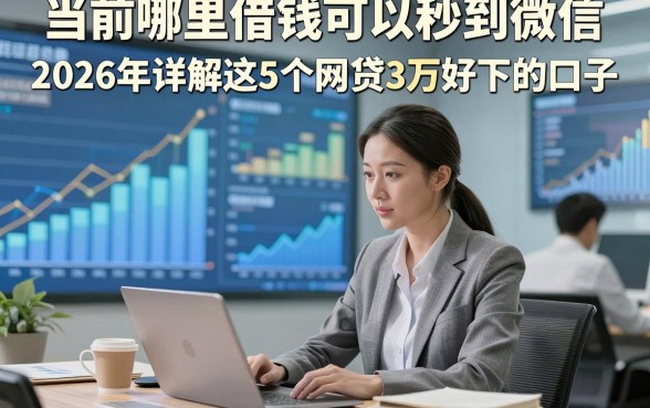 当前哪里借钱可以秒到微信，2026年详解这5个网贷3万好下的口子