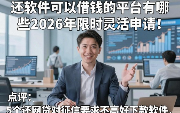 还软件可以借钱的平台有哪些2026年限时灵活申请！点评5个还网贷对征信要求不高好下款软件