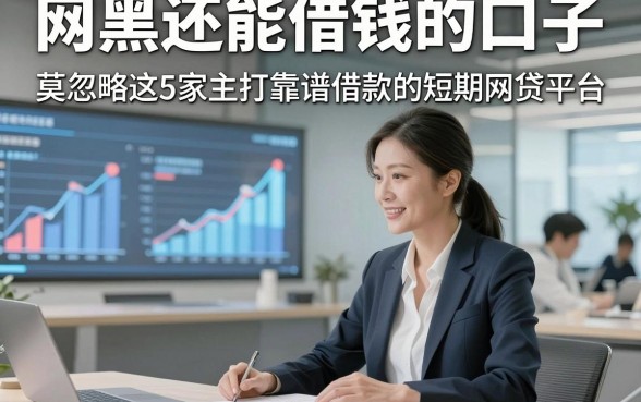 网黑还能借钱的口子，莫忽略这5家主打靠谱借款的短期网贷平台