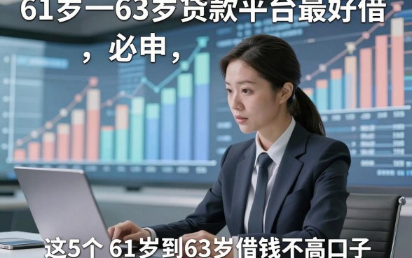 61岁一63岁贷款平台最好借，必申​这5个61岁到63岁借钱对要求不高口子