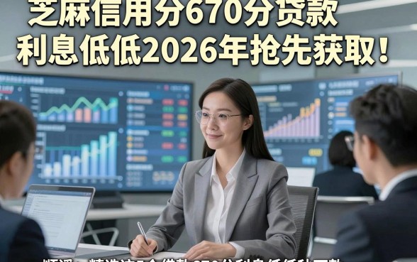 芝麻信用分670分贷款利息低低2026年抢先获取！顺便精选这5个借款670分利息低低秒下款app