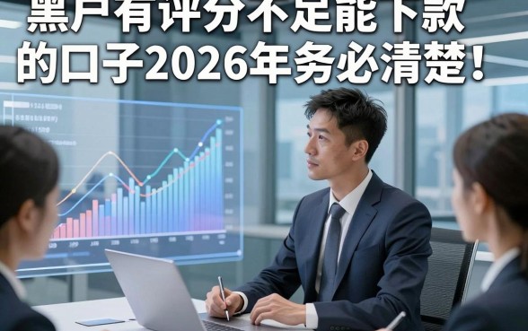 黑户有评分不足能下款的口子2026年务必清楚！本篇为您全面公开！