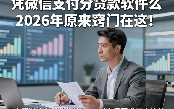 凭微信支付分贷款软件么2026年原来窍门在这！顺便介绍5个凭微信支付分借款3000对资质要求不高软件