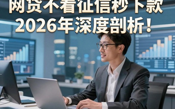 网贷不看征信秒下款2026年深度剖析！本篇为您详细介绍！