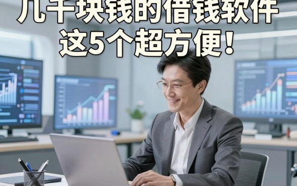 几千块钱的借钱软件这5个超方便！本文为您全面公开！