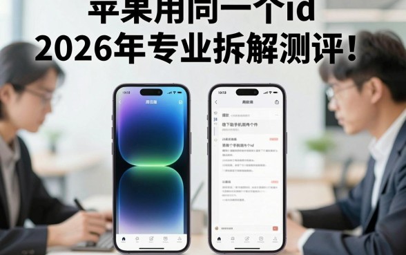 苹果手机两个手机用同一个id2026年专业拆解测评！为您阐述五个借款两个手机用一个id稳下款软件