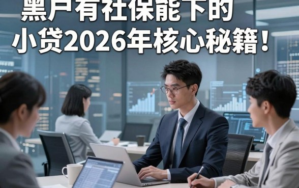 黑户有社保能下的小贷2026年核心秘籍！今日叙述这五个黑户有社保借钱能放款的app