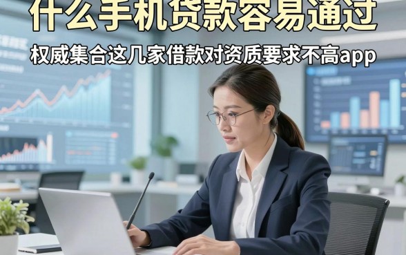 什么手机贷款容易通过，权威集合这几家借款对资质要求不高app
