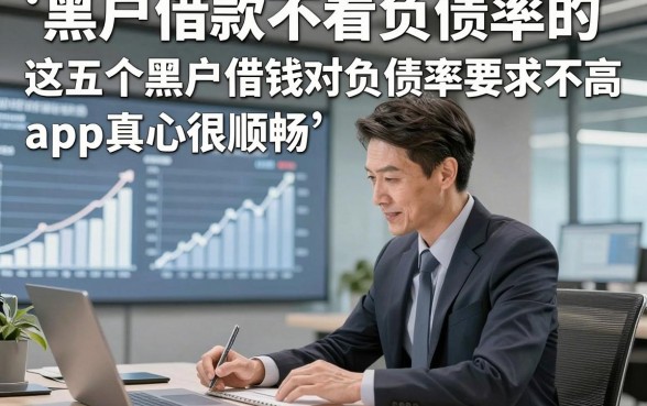 黑户借款不看负债率的，这五个黑户借钱对负债率要求不高app真心很顺畅