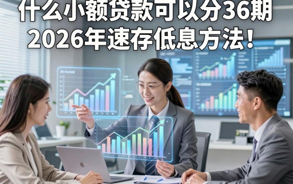 什么小额贷款可以分36期2026年速存低息方法！为您介绍5个专注简便借款的靠谱网贷平台