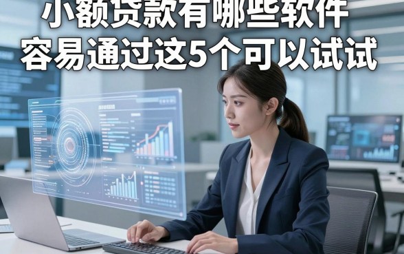 小额贷款有哪些软件容易通过这5个可以试试，本篇为您细致网罗！