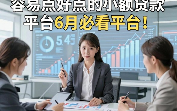容易点好点的小额贷款平台6月必看平台！论述五个借款容易点好的口子