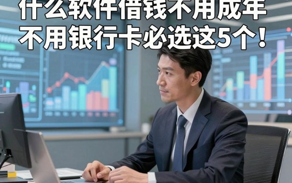 什么软件借钱不用成年不用银行卡必选这5个！本文为您详细整合！
