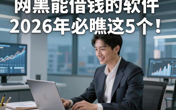 网黑能借钱的软件2026年必瞧这5个！本文为您详细综括！
