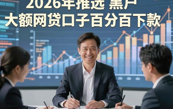 2026年推选​黑户大额网贷口子百分百下款，顺道介绍5个网贷严重逾期的的贷款口子