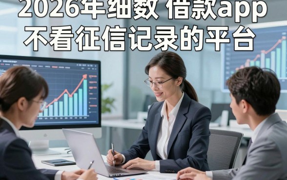 2026年细数​借款app不看征信记录的平台，本文剖析5个贷款对征信要求不高口子