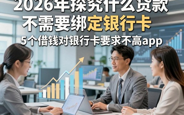 2026年探究什么贷款不需要绑定银行卡，权威解析5个借钱对银行卡要求不高app