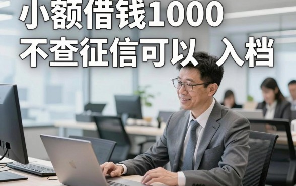 小额借钱1000不查征信可以，入档​这五个小额贷款1000对征信要求不高自动放款app