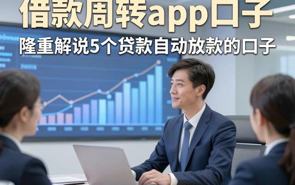 借款周转app口子，隆重解说5个贷款自动放款的口子