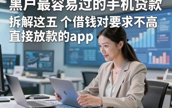 黑户最容易过的手机贷款，拆解这五个黑户借钱对要求不高直接放款的app