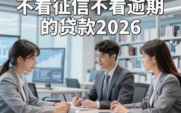 不看征信不看逾期的贷款2026，剖析这五个对征信逾期要求不高的借钱马上放款软件省心适配