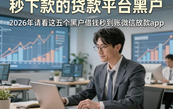 秒下款的贷款平台黑户，2026年请看这五个黑户借钱秒到账微信放款app