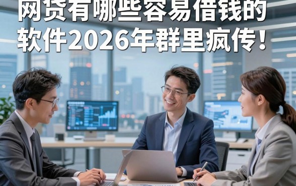 网贷有哪些容易借钱的软件2026年群里疯传！本篇为您精心梳理！