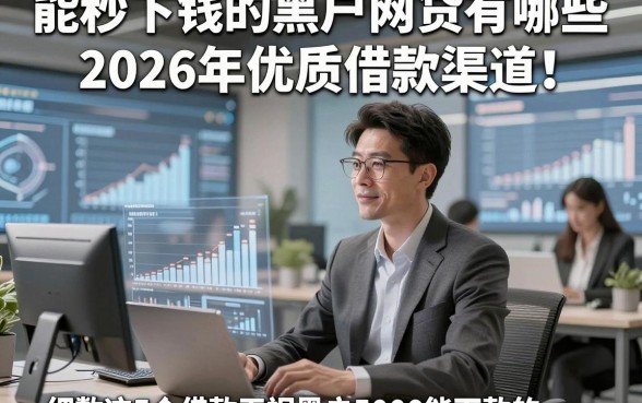 能秒下钱的黑户网贷有哪些2026年优质借款渠道！细数这5个借款无视黑户5000能下款的app