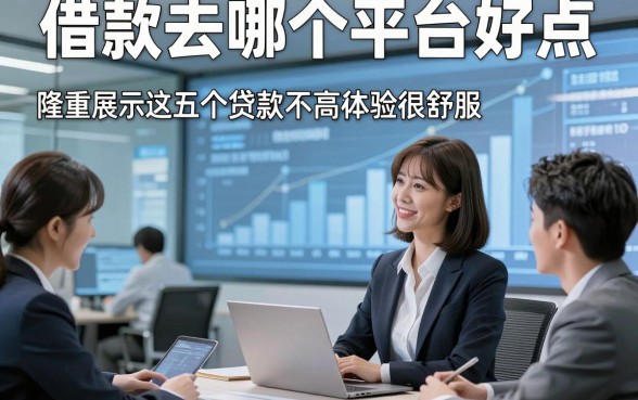 借款去哪个平台好点，隆重展示这五个贷款对要求不高秒放款的app体验很舒服