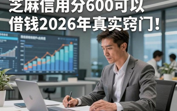 芝麻信用分600可以借钱2026年真实窍门！今日介绍5个芝麻信用分600能贷款的平台