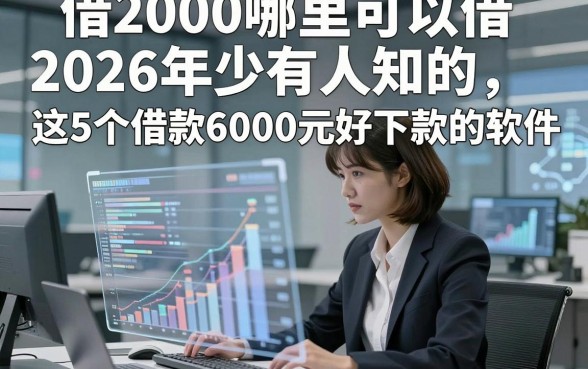 借2000哪里可以借2026年少有人知的，这5个借款6000元好下款的软件步骤很清晰