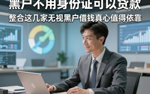 黑户不用身份证可以贷款，整合这几家无视黑户借钱秒下软件真心值得依靠