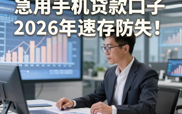 急用手机贷款口子2026年速存防失！本文为您全面呈现！