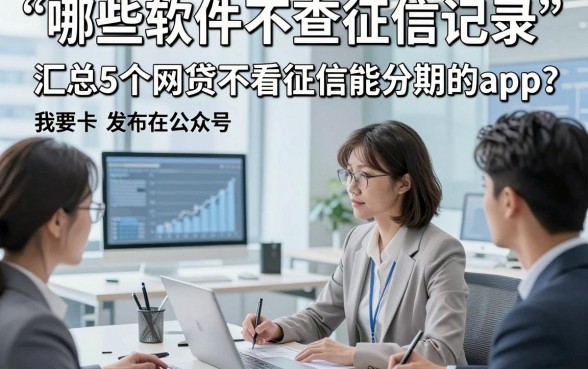 哪些软件不查征信记录，汇总​5个网贷不看征信能分期的app